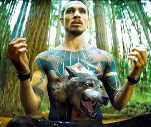 "My tattoos are made of shitty CGI! It just SCREAMS action figures, video games, and sequels!"