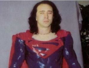Nicholas Cage in 'Superman Lives'