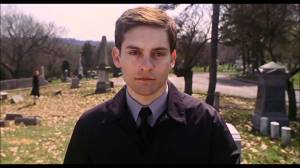 Peter Parker - funeral scene